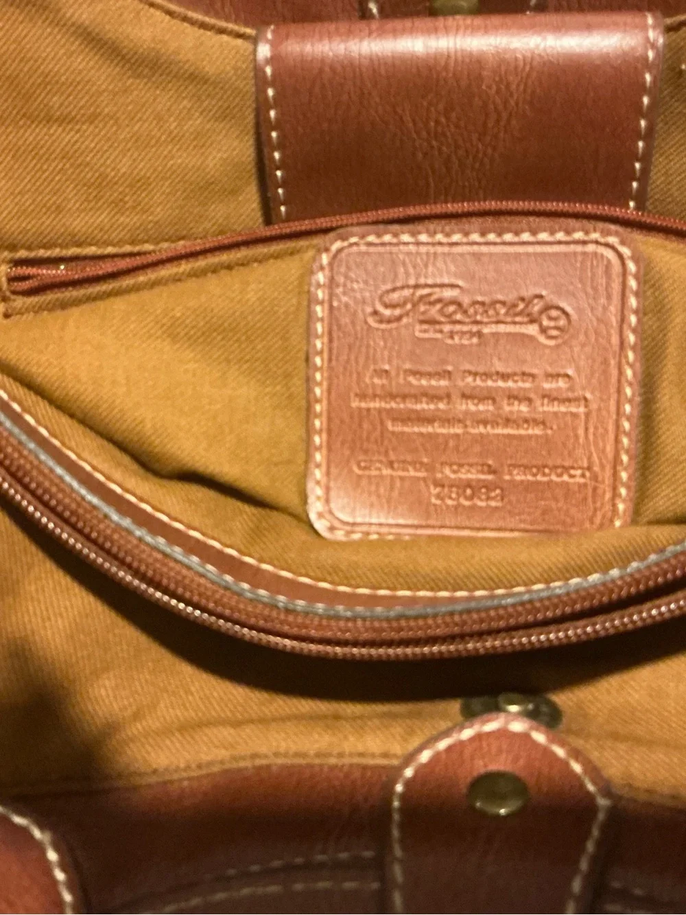 Vintage fossil structured striped